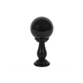 Small Black Crystal Ball on Stand 🇬🇧