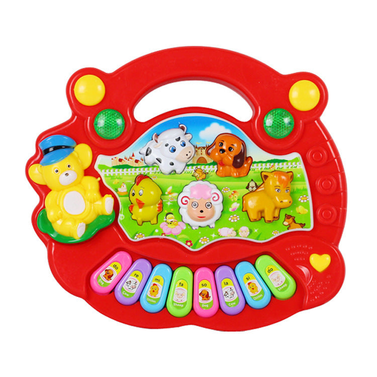 Educational Toys Farm Animal Keyboard Musical Instrument Child Baby Toys 🇨🇳