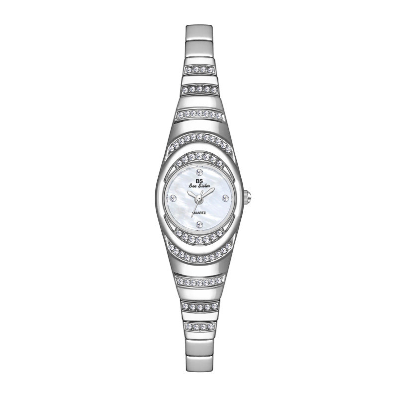 Ladies Gold Watch Diamond Wristwatch Female Fashion Bracelet Watches Women Full Diamond Watch 🇨🇳