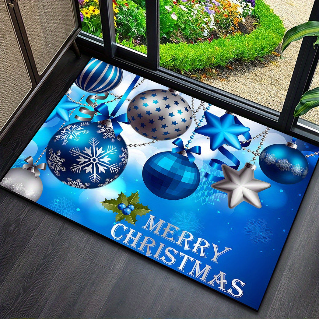 Cartoon Christmas Decorative Foot Mat Home 🇨🇳