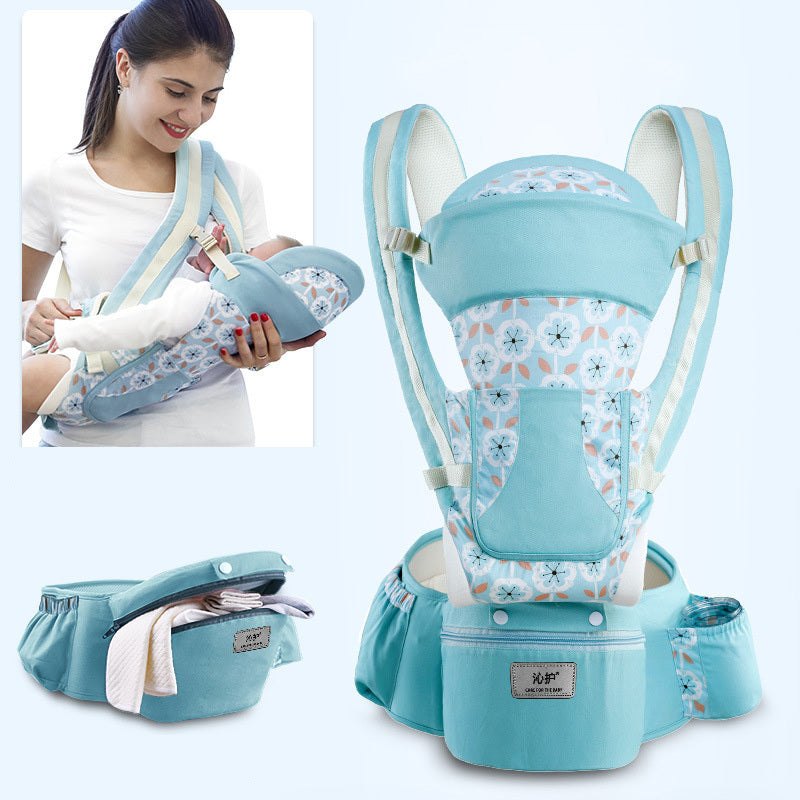 Ergonomic Baby Carrier Infant Baby Hipseat Carrier 3 In 1 Front Facing Ergonomic Kangaroo Baby Wrap Sling 🇨🇳