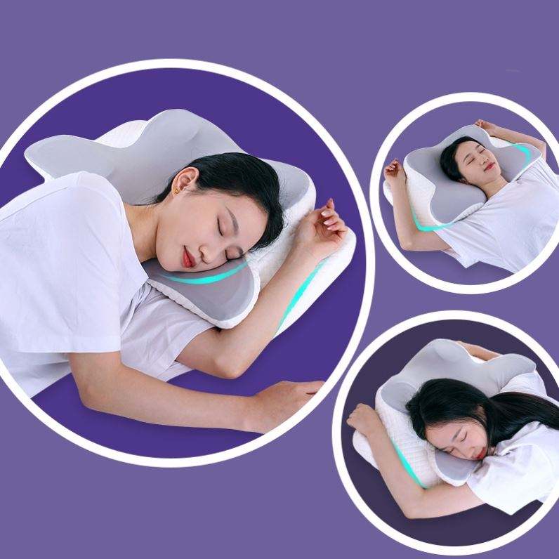 Ergonomic Cervical Pillow For Sleeping Orthopedic Support Pillows Odorless Contour Neck Pain Memory Foam 🇨🇳