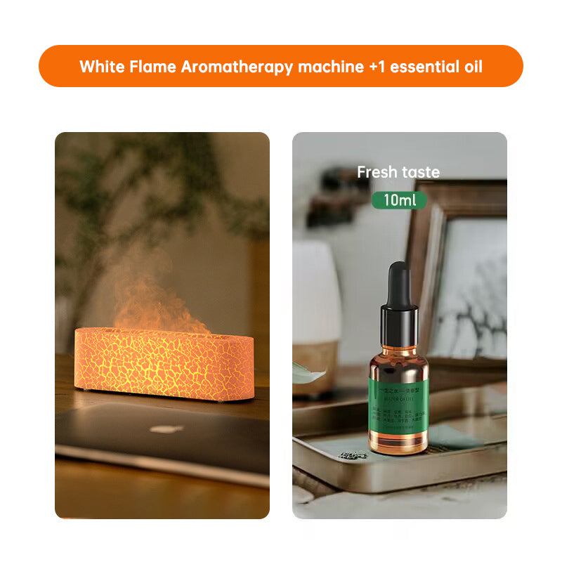 Flame Aroma Diffuser Air Humidifier Ultrasonic Cool Mist Maker Fogger with essential oil 🇨🇳