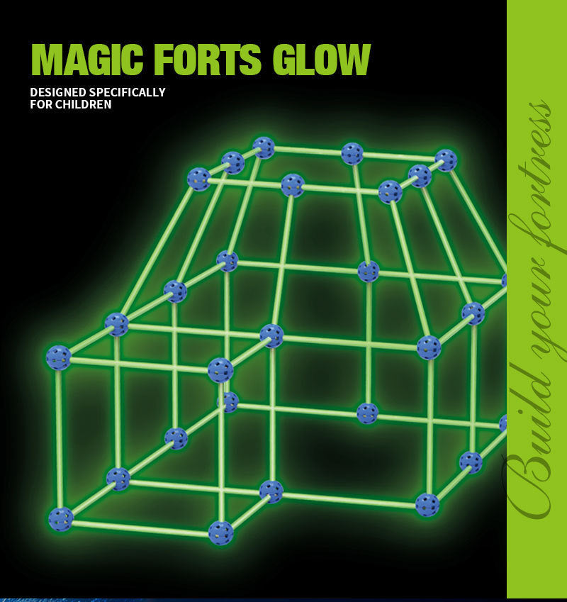 Children's DIY Luminous Tent Play House Splicing Toys 🇨🇳