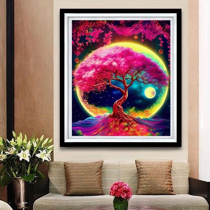 Diy Full Diamond Cross Stitch Living Room Decorative Painting 🇨🇳