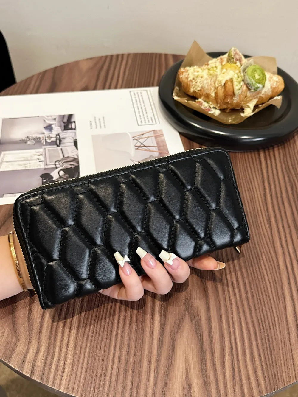 PU Leather Solid Color Wallet 🇨🇳