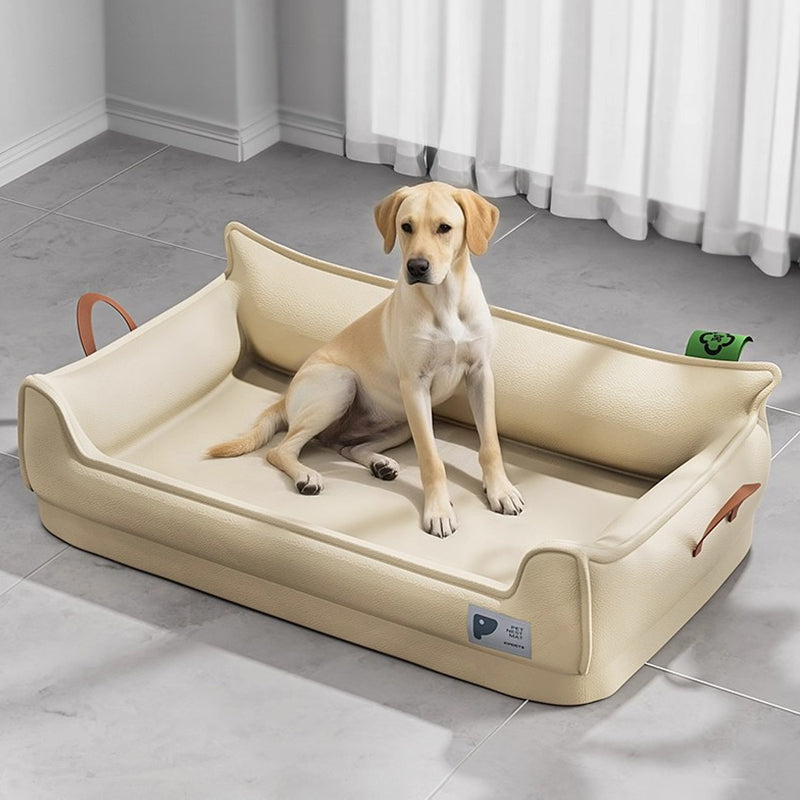 Heavy-Duty All-Weather Dog House: Chew-Resistant, Portable & Washable for Medium/Large Dogs 🇨🇳