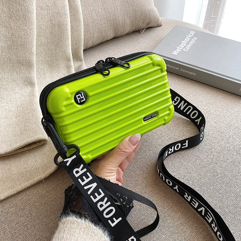 PC hard shell toiletry bag 7-inch shoulder crossbody bag hand storage bag suitcase small bag 🇨🇳