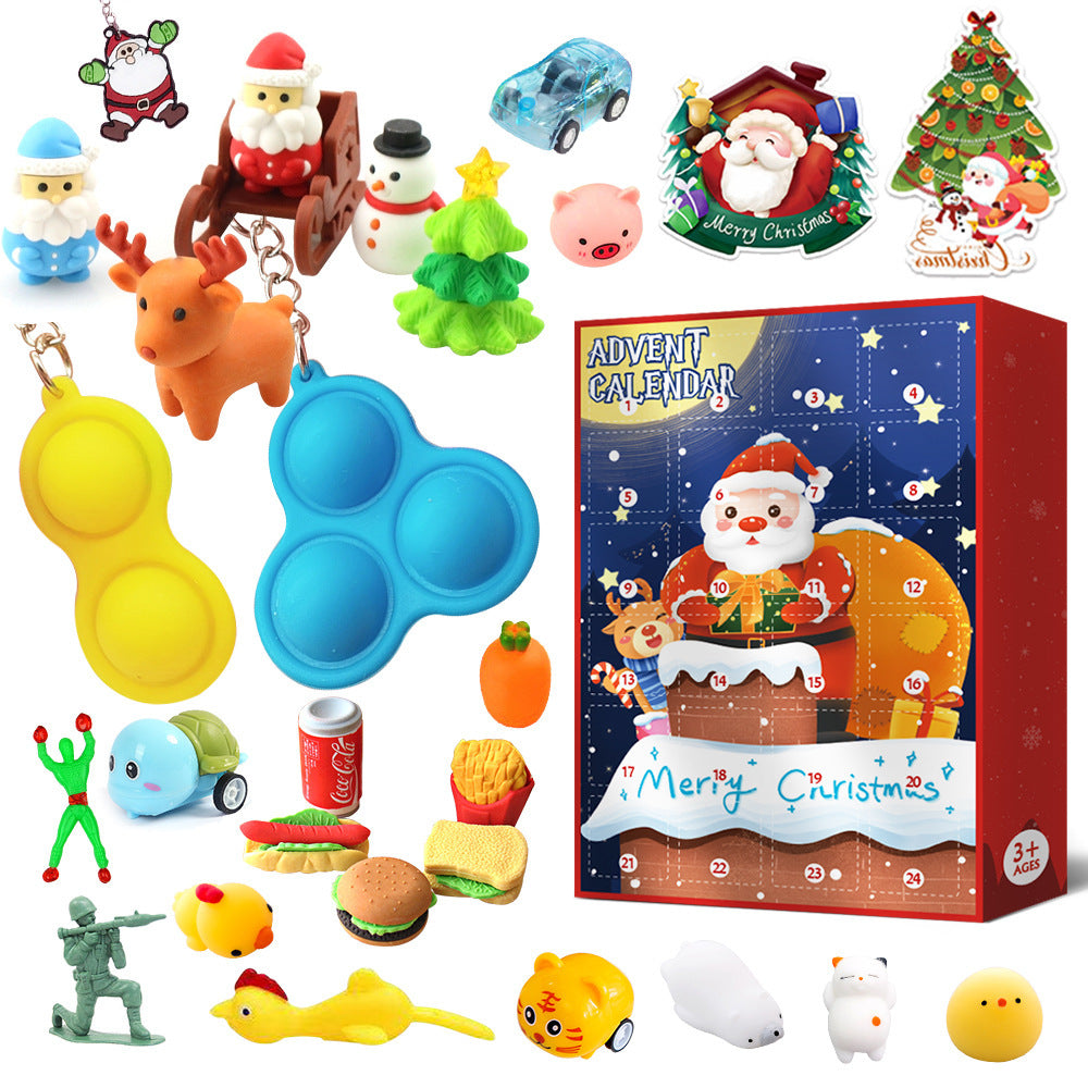 Christmas Blind Box Countdown Surprise Dismantling Toy Set 🇨🇳