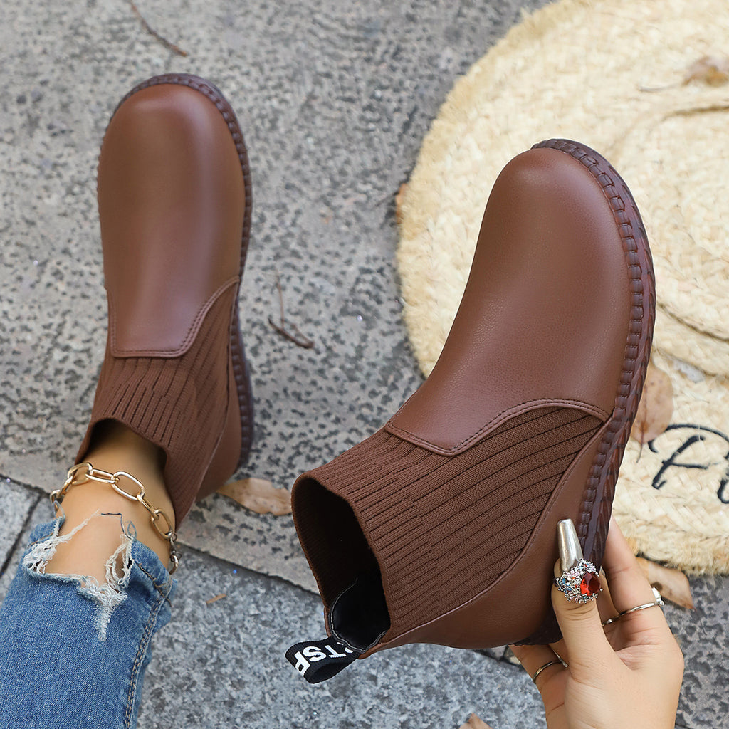 Round headed Martin boots with flat bottom 🇨🇳