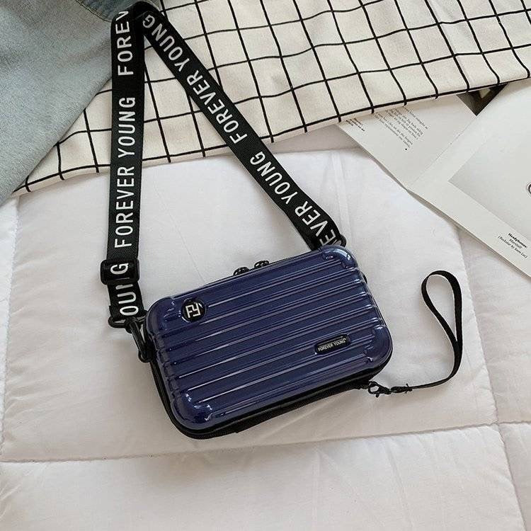 PC hard shell toiletry bag 7-inch shoulder crossbody bag hand storage bag suitcase small bag 🇨🇳