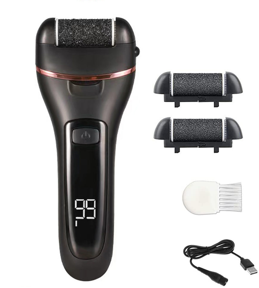 Electric foot grinder automatic rechargeable foot skin remover  pedicure tool 🇨🇳