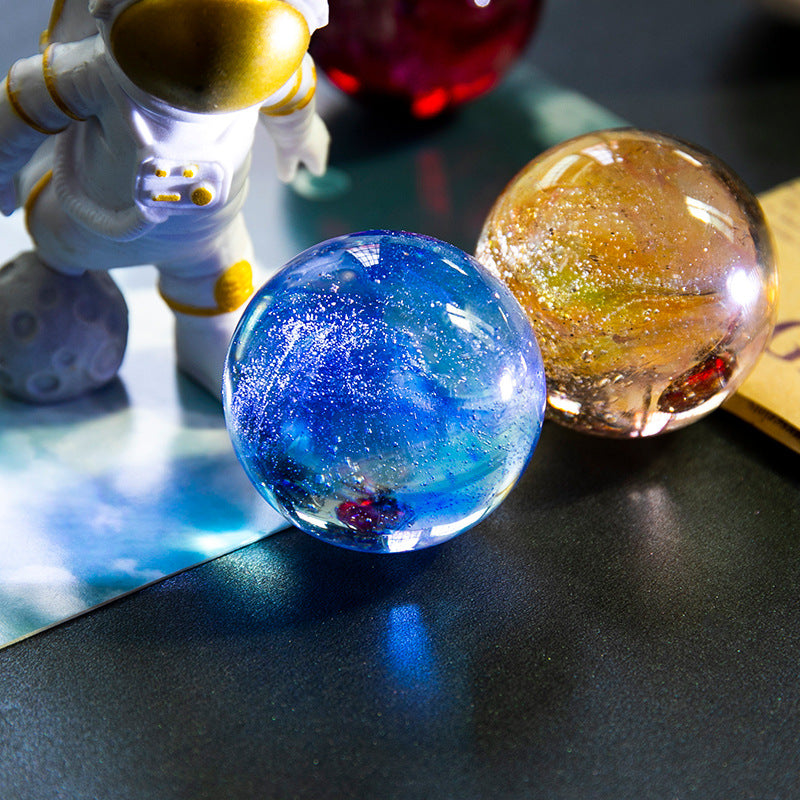 Colorful glass beads glowing crystal balls home decor ornaments night lights 🇨🇳