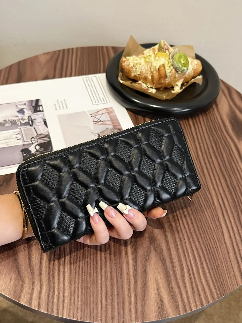 PU Leather Solid Color Wallet 🇨🇳