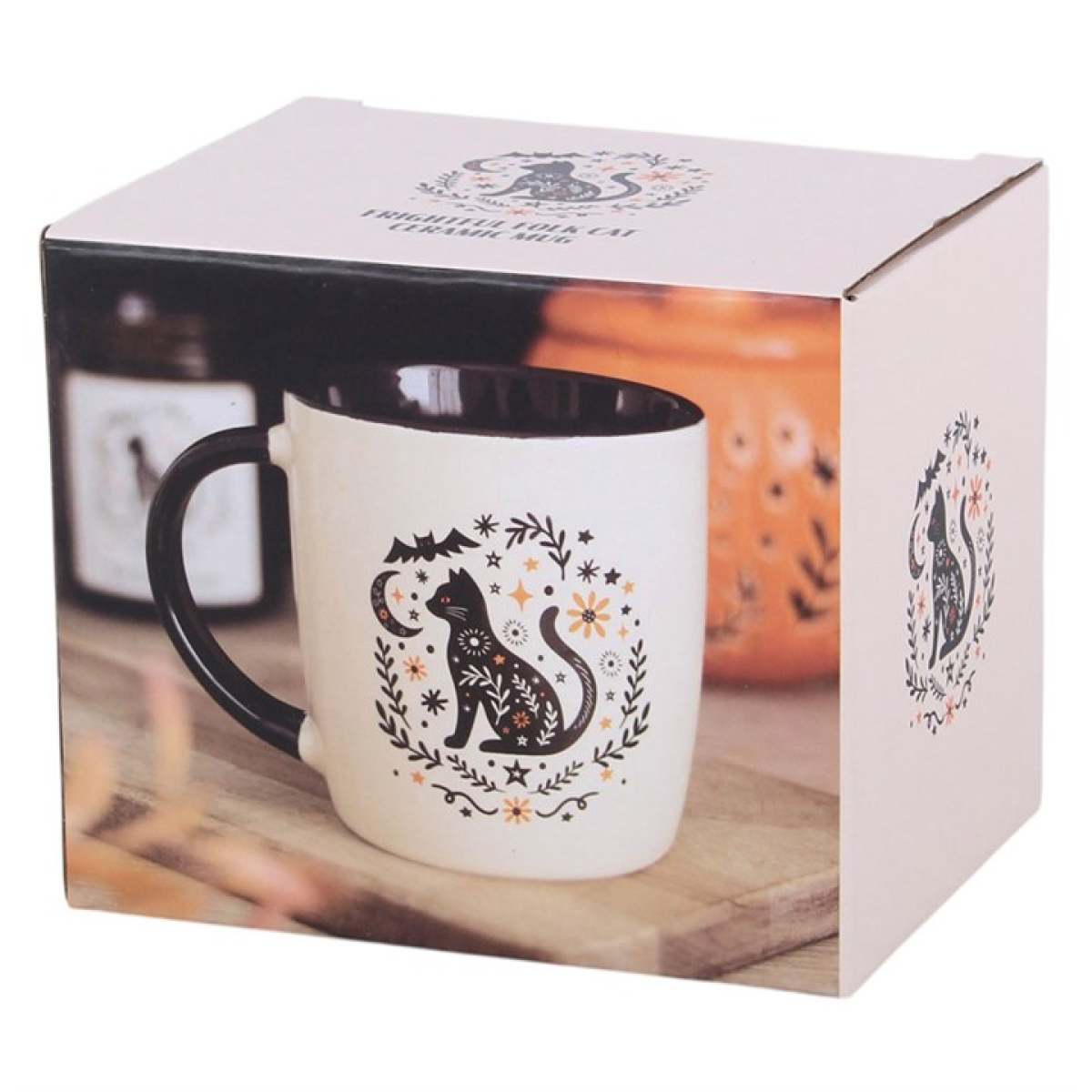 Frightful Folk Cat Mug 🇬🇧