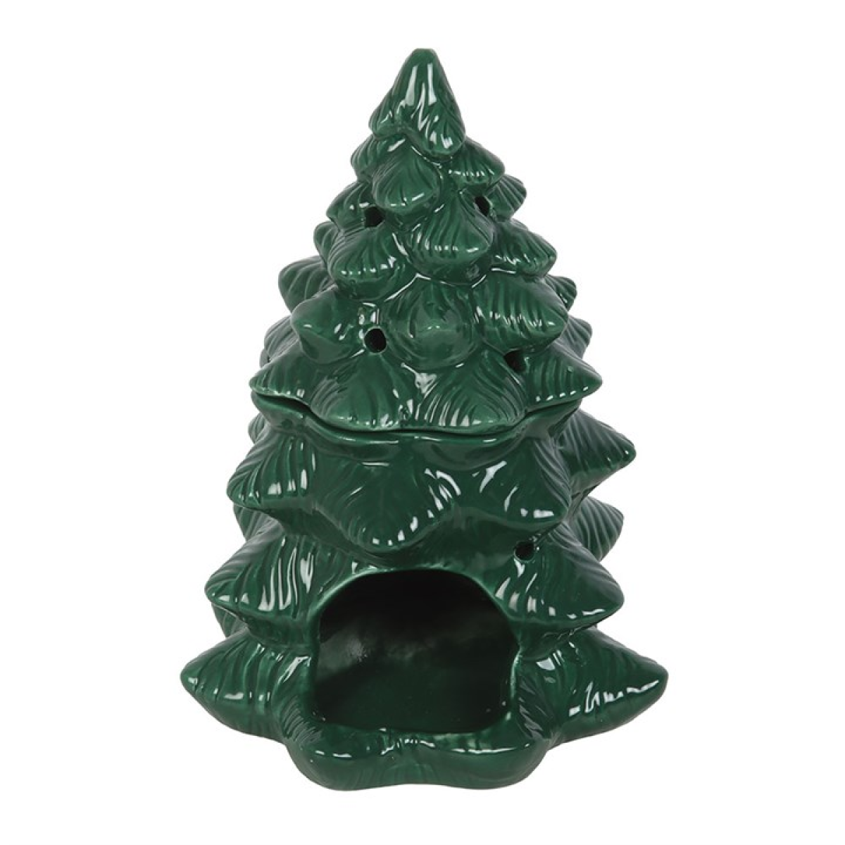 Green Fir Tree Oil Burner and Wax Warmer 🇬🇧