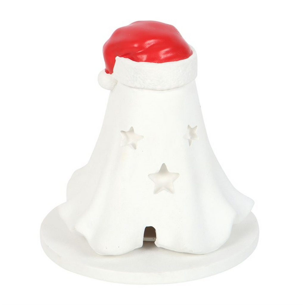 Ghost with Santa Hat Incense Cone Holder 🇬🇧