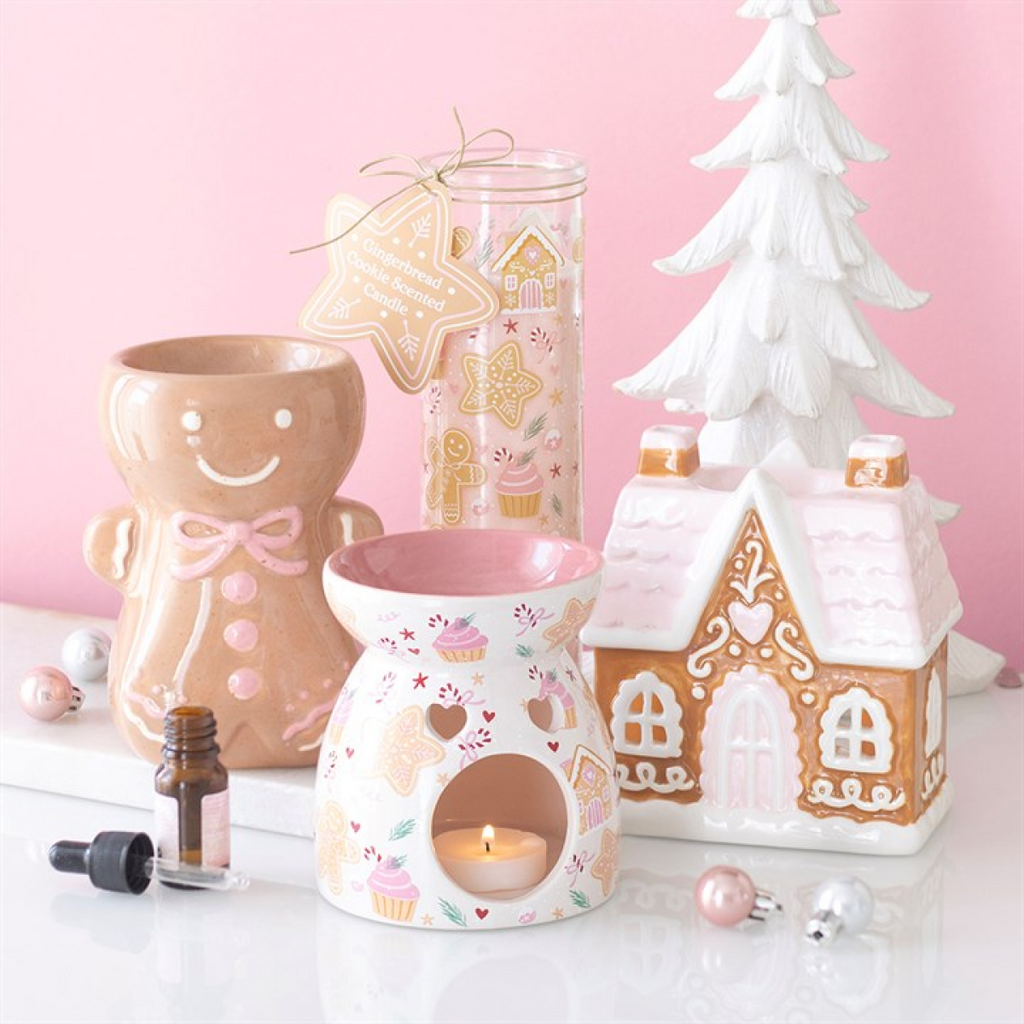 Sugarplum Gingerbread House Oil Burner and Wax Warmer 🇬🇧