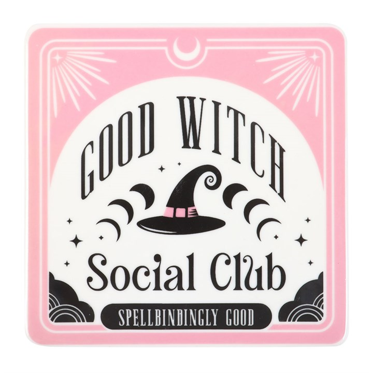 Good Witch Social Club Mug and Coaster Set 🇬🇧