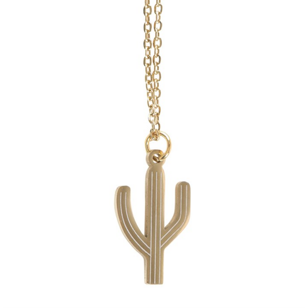 Cactus Necklace on Greeting Card 🇬🇧