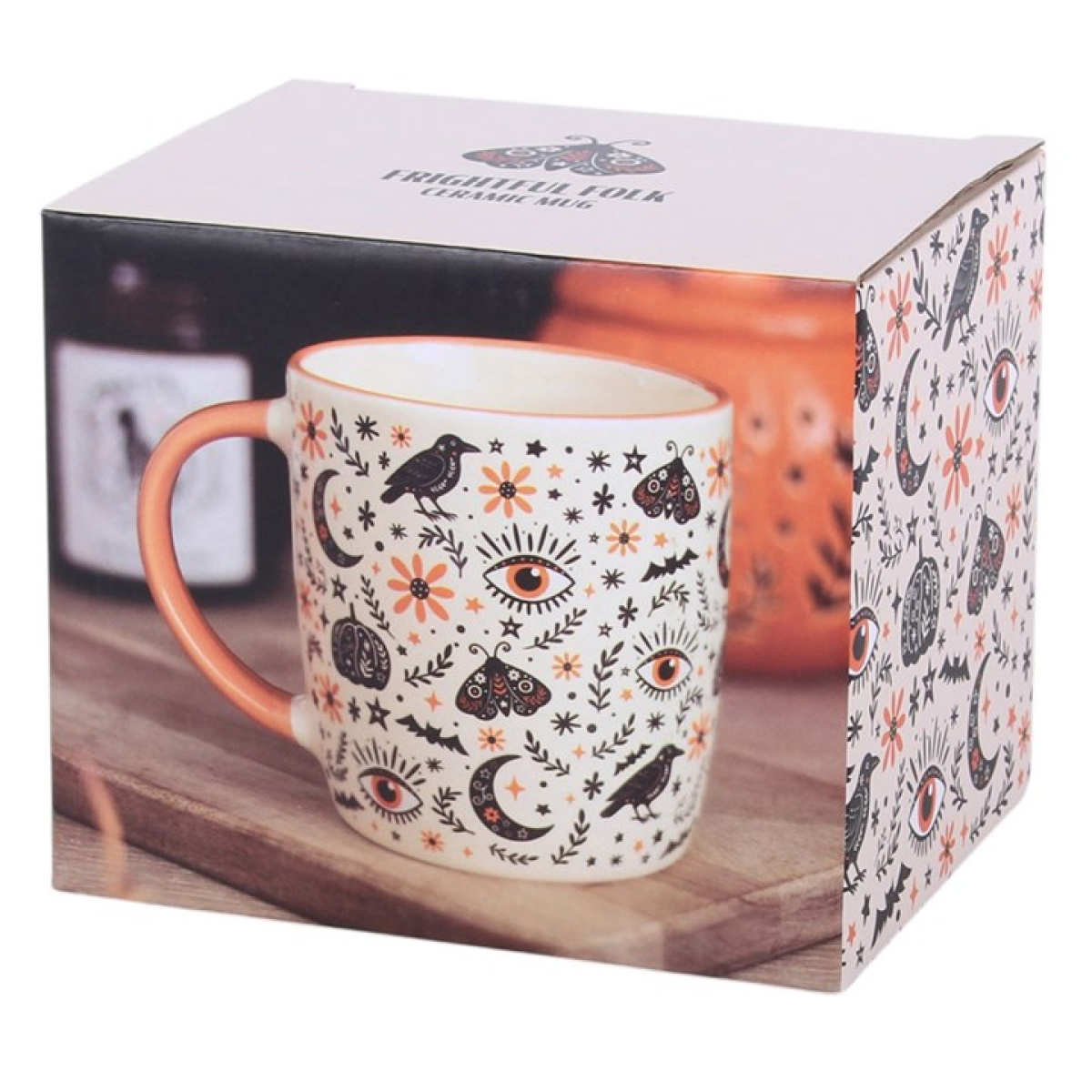 Frightful Folk Print Mug 🇬🇧