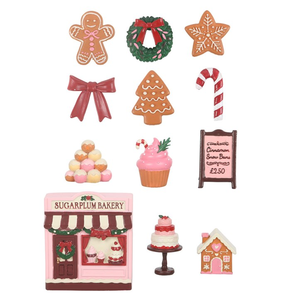 12-Day Sugarplum Bakery Scene Advent Calendar 🇬🇧