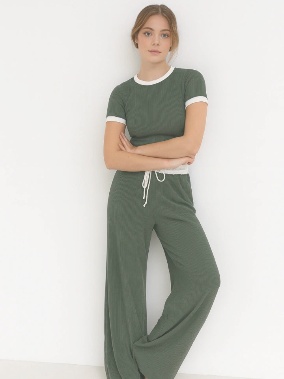 Contrast Trouser Set 🇬🇧