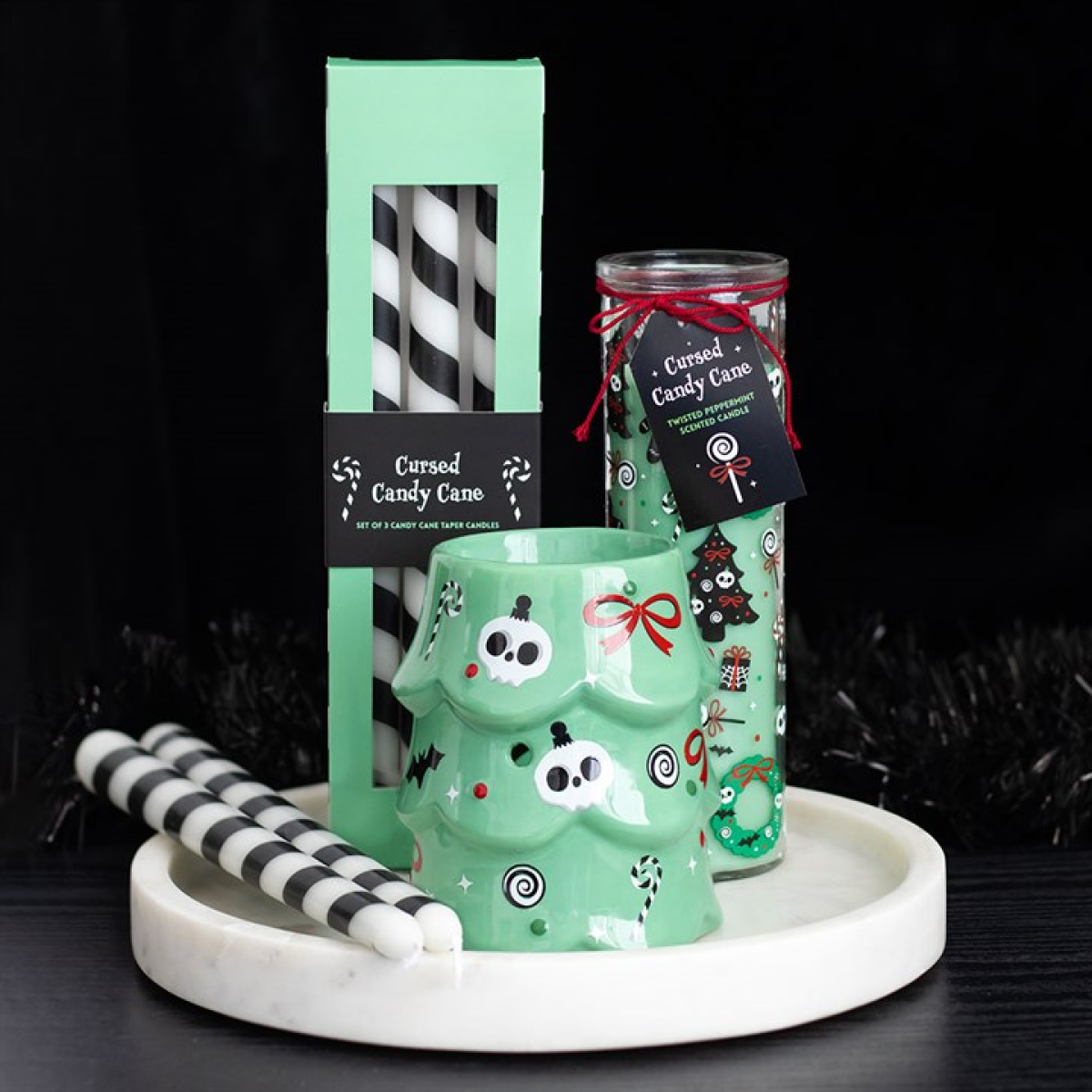 Creepy Christmas Tree Oil Burner and Wax Warmer 🇬🇧