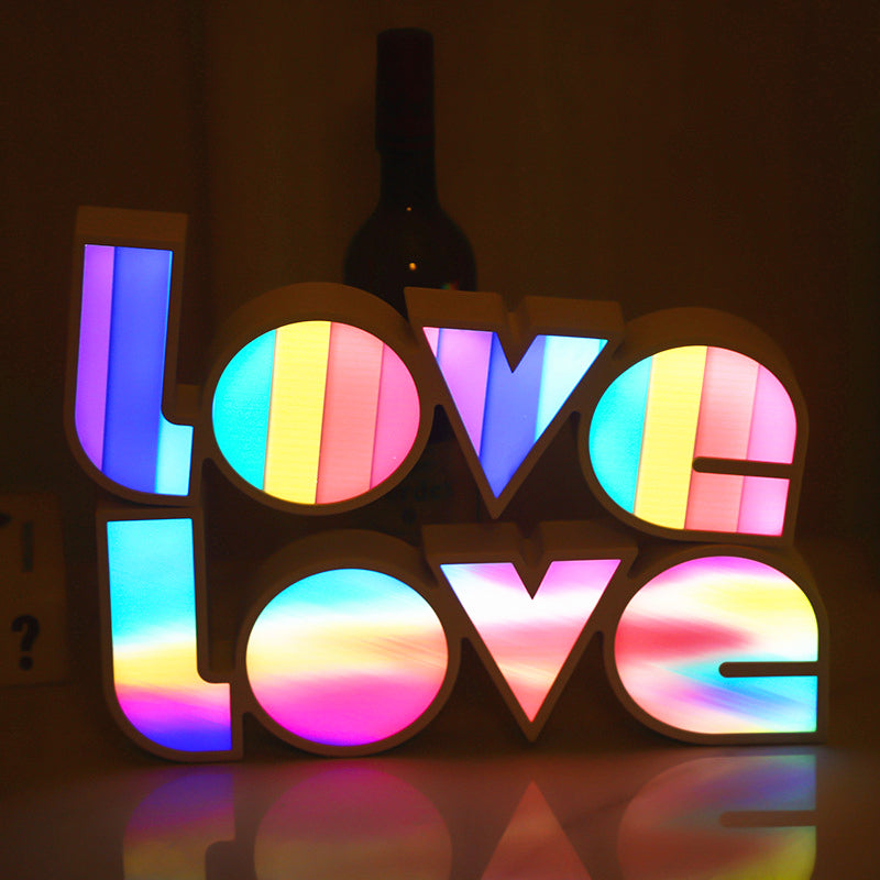 Decor LED LOVE Light 🇨🇳