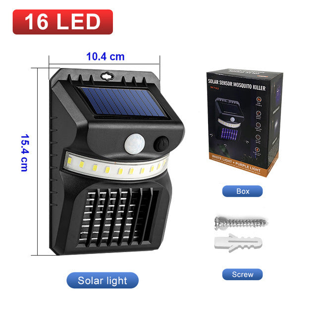 New Solar Wall Lamp Upgrades insect Repellent Function 🇨🇳