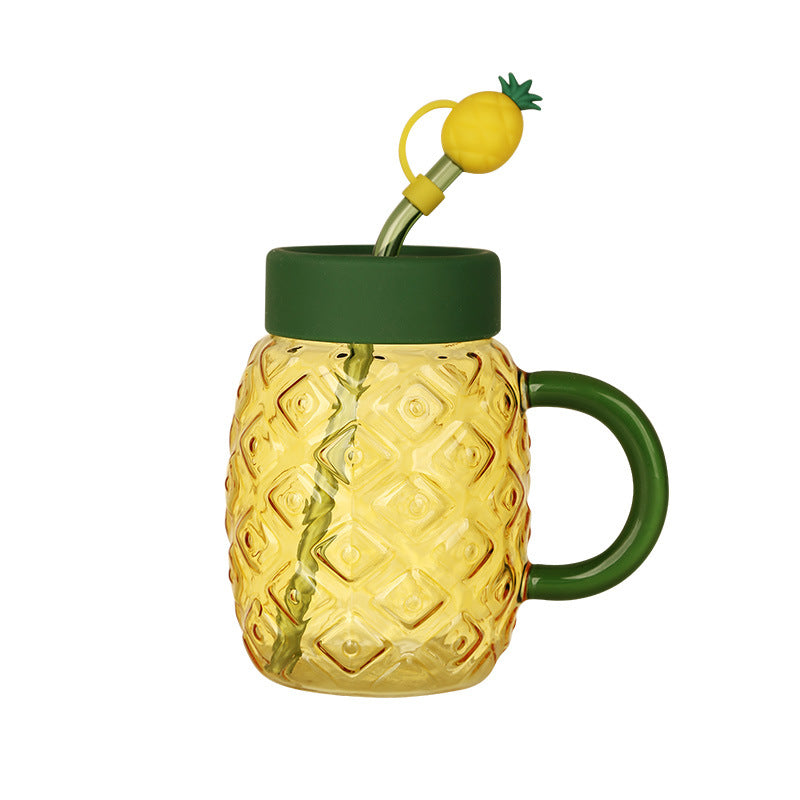 Creative Glass Female Cute Straw Cup 🇨🇳