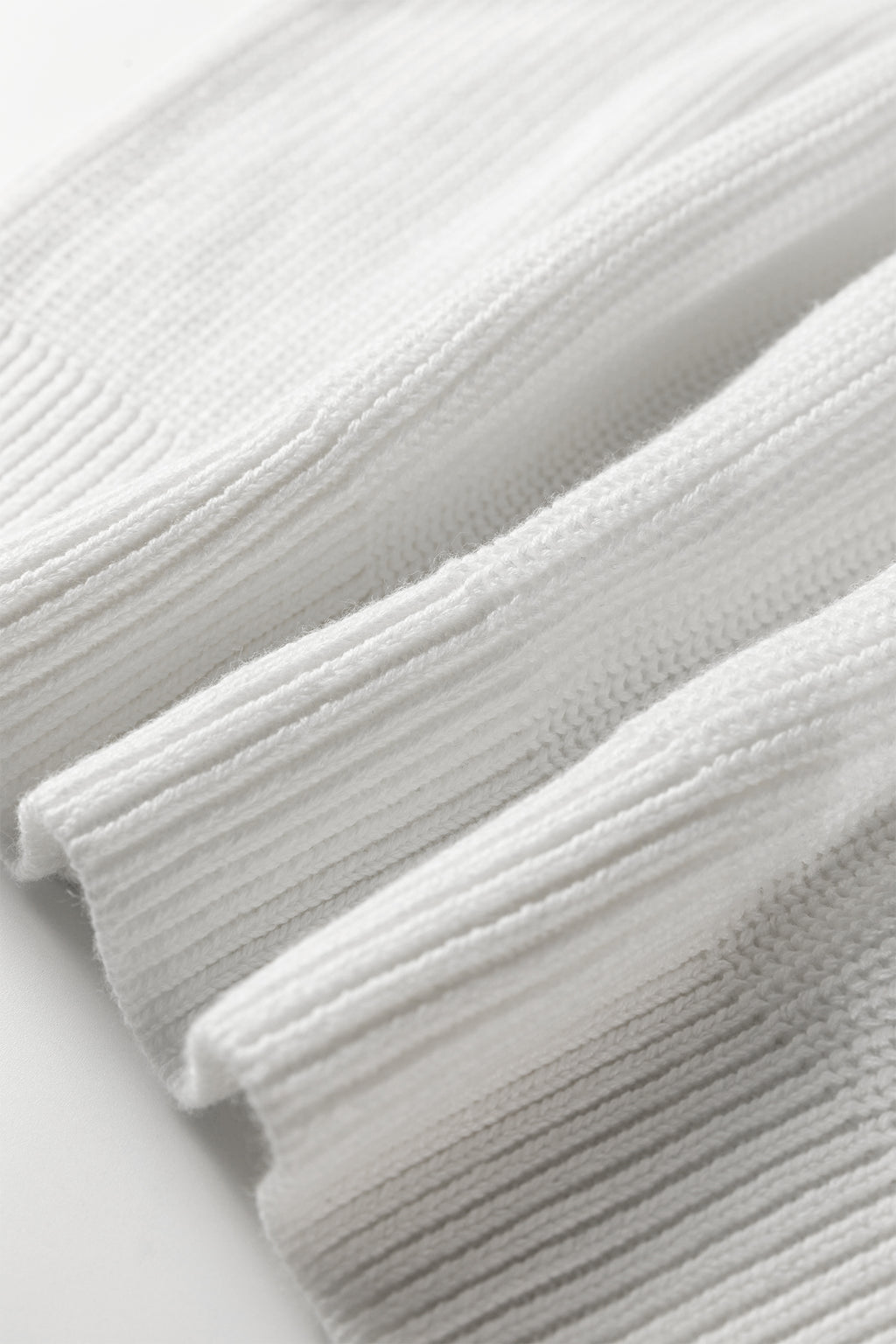 White Asymmetric Neck Drop Shoulder Baggy Slouchy Sweater 🇺🇸