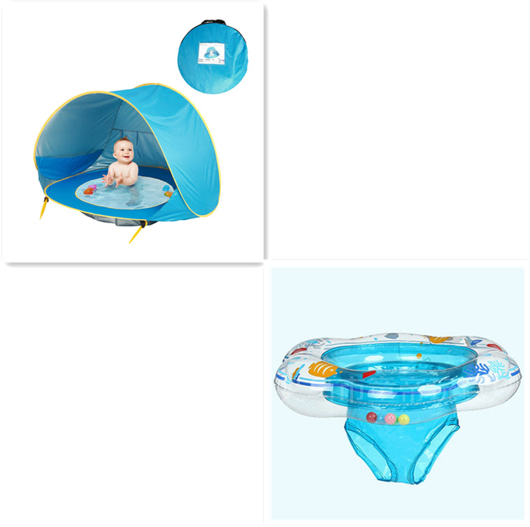Baby Beach Tent Portable Shade Pool UV Protection Sun Shelter For Infant 🇨🇳