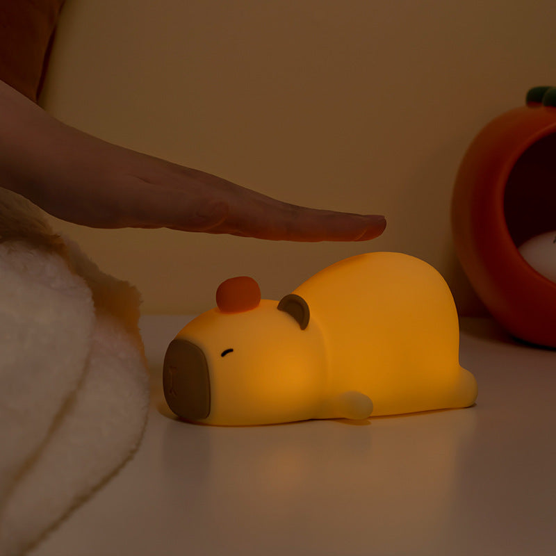 Lying Kappabala Small Night Lamp Pat Silicone Lamp Table Lamp 🇨🇳