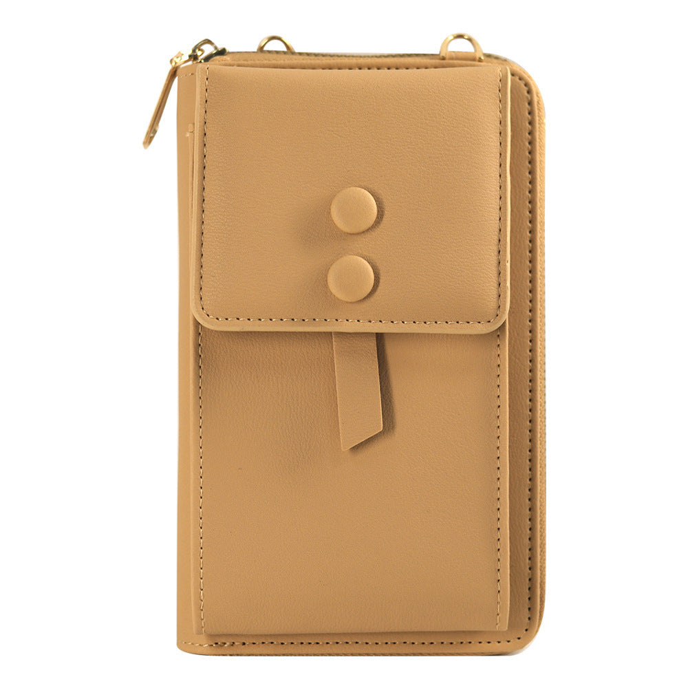Women's Bag Shoulder Crossbody Pannier Bag Solid Color Simple Student Cross-border E-commerce Multi-purpose Package 🇨🇳