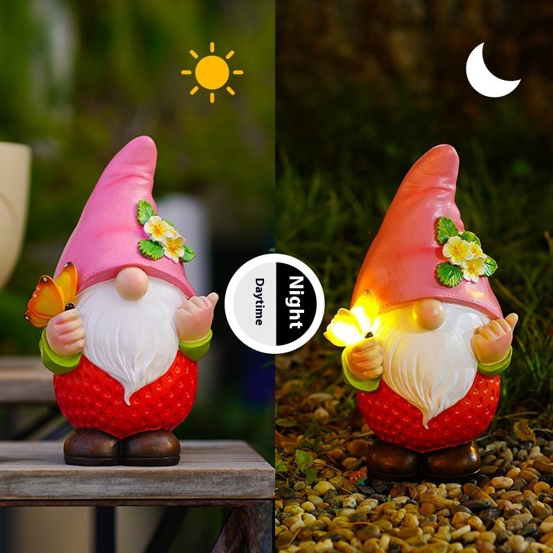 Courtyard Solar Lamp Garden Elf Garden Resin Crafts 🇨🇳