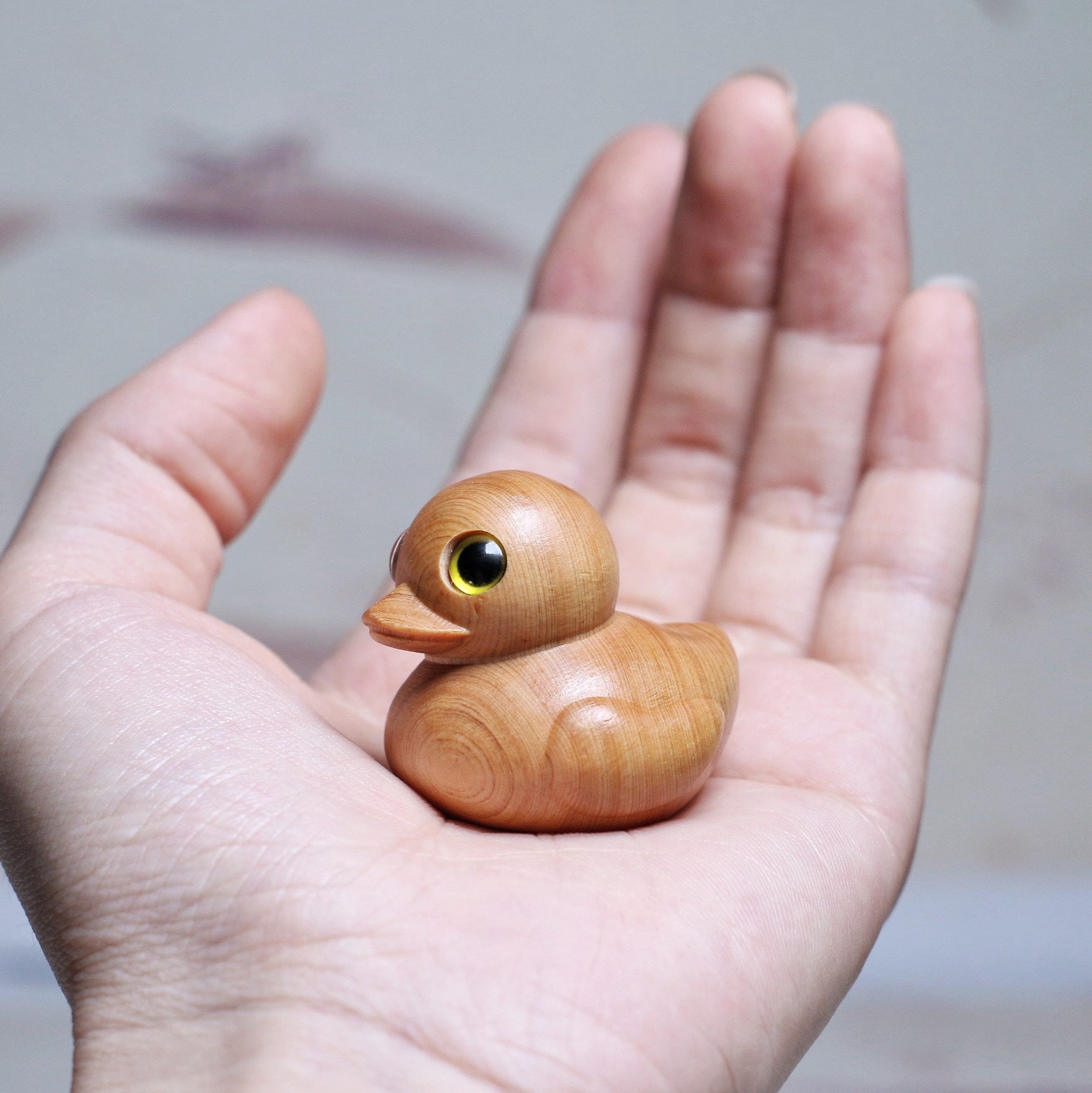 Solid Wood Carving Home Office Cartoon Desktop Small Ornaments 🇨🇳