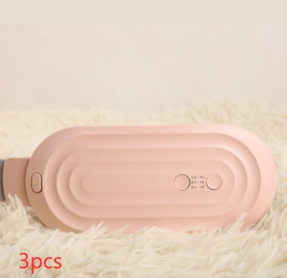 Menstrual Heating Pad Smart Warm Belt Relief Waist Pain Cramps Vibrating Abdominal Massager Electric Waist Belt Device 🇨🇳