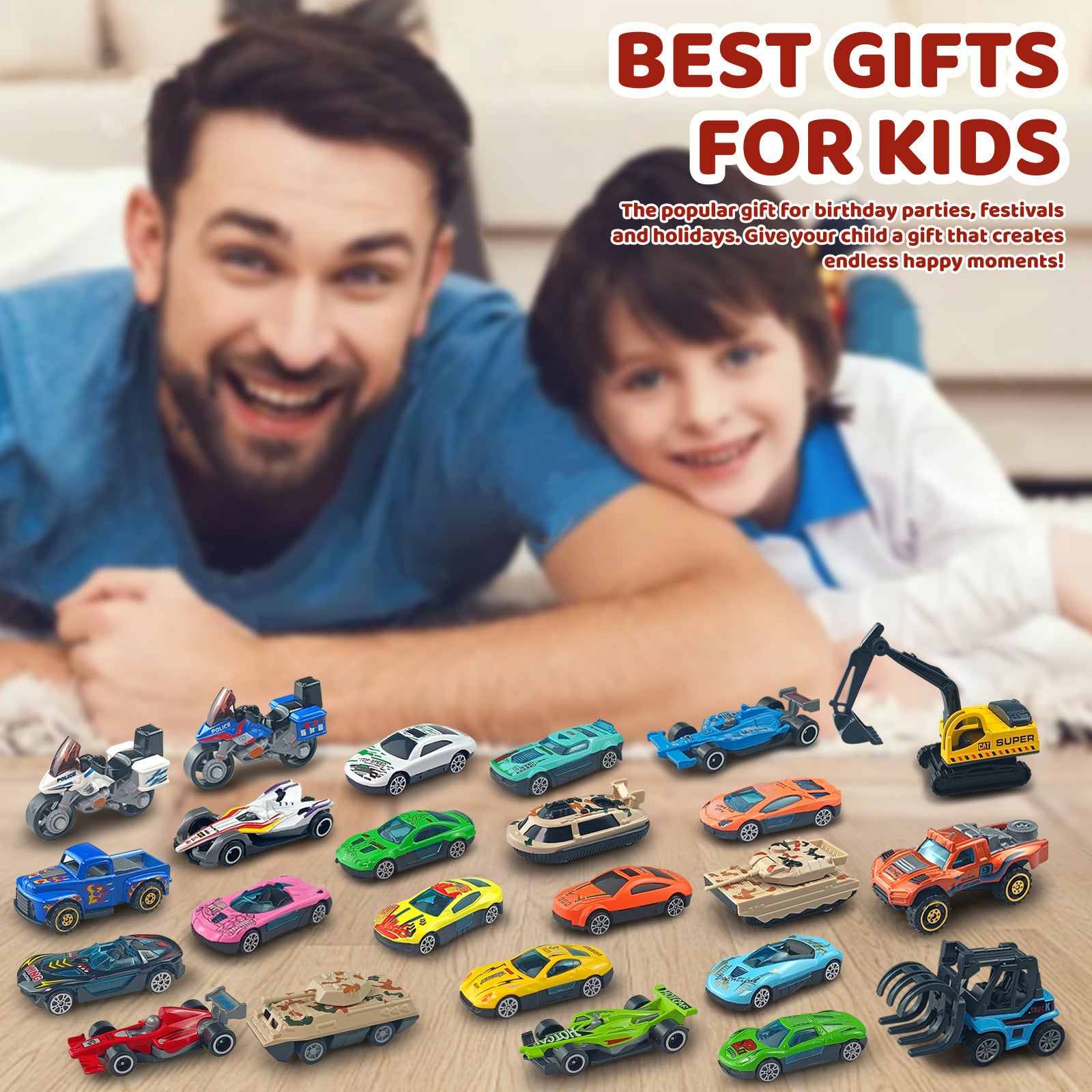 Christmas Advent Calendar Blind Box 24-day Car Model Toy 🇨🇳