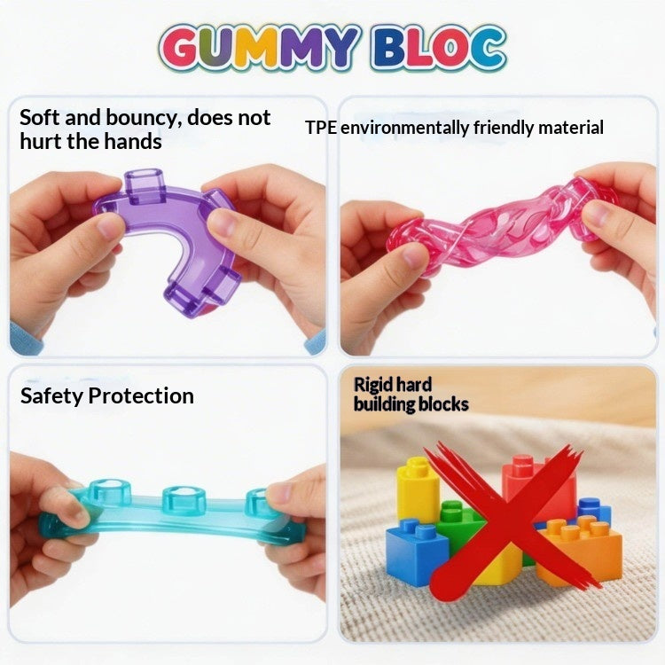 Jelly Block Decompression Toy For Children 🇨🇳