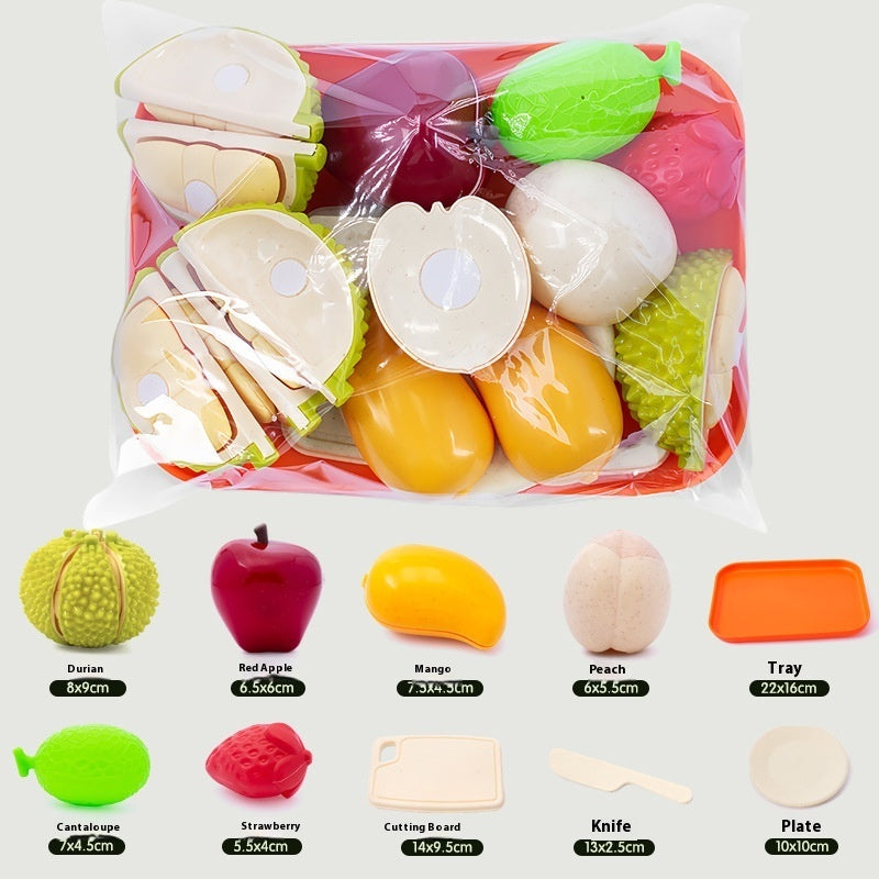Children Play House Emulational Fruit Slicer Educational Toys 🇨🇳