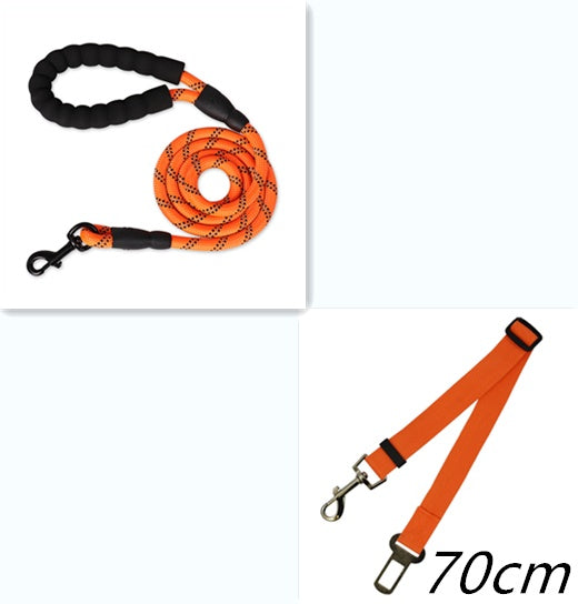Reflective Dog Leash Nylon Pet Dog Leash Rope For Small Medium Large Dogs Walking Training Pet Suppiles 🇨🇳