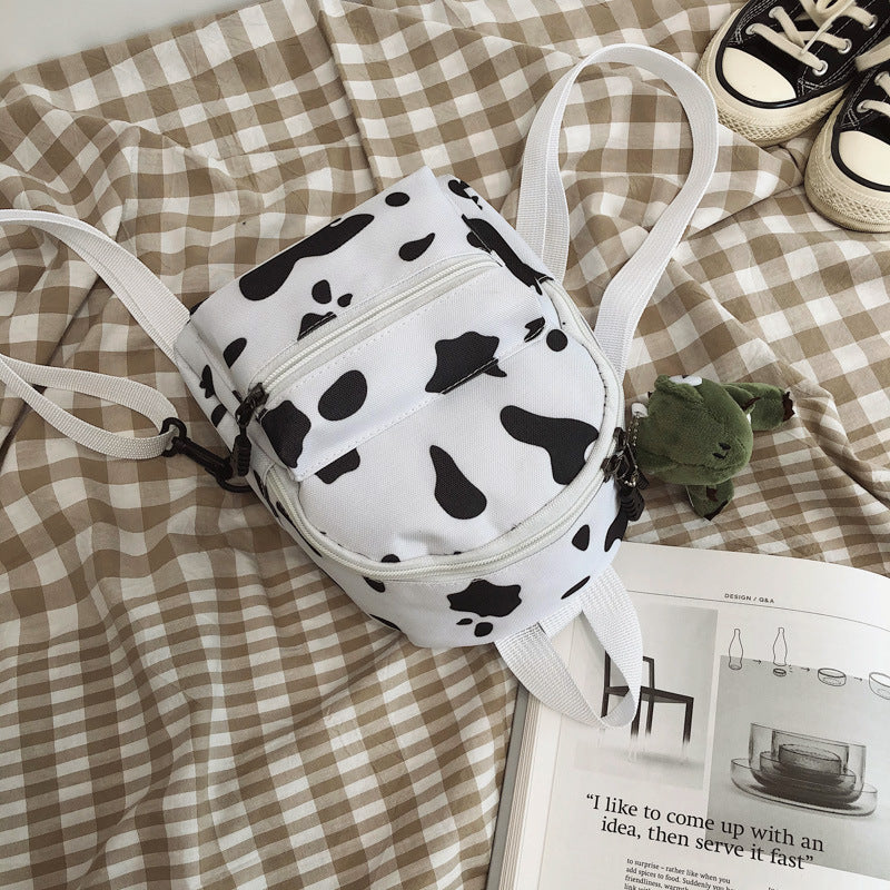 Cow Pattern Backpack 🇨🇳