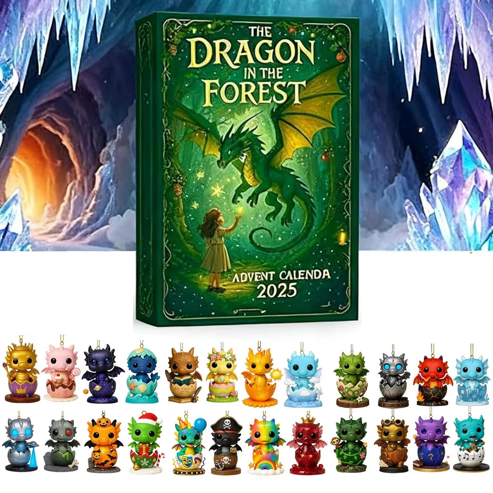 Forest Dragon Advent Calendar Christmas Gift 🇨🇳