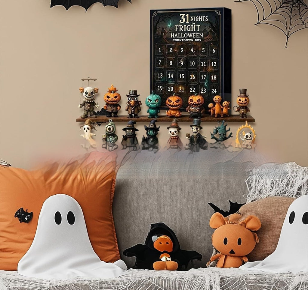 31 Night Scare Halloween Countdown Box With Doll Advent Countdown Blind Box 🇨🇳