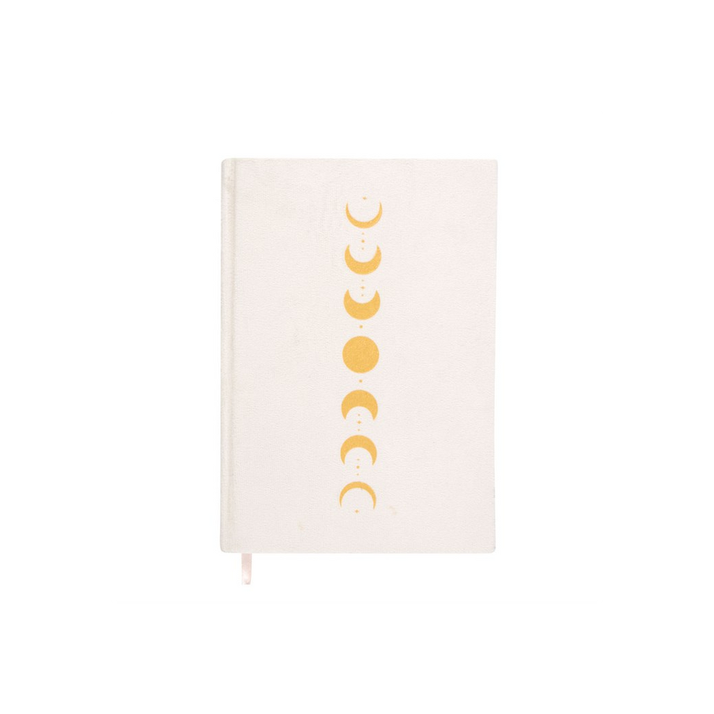 Moon Phase Velvet A5 Notebook 🇬🇧