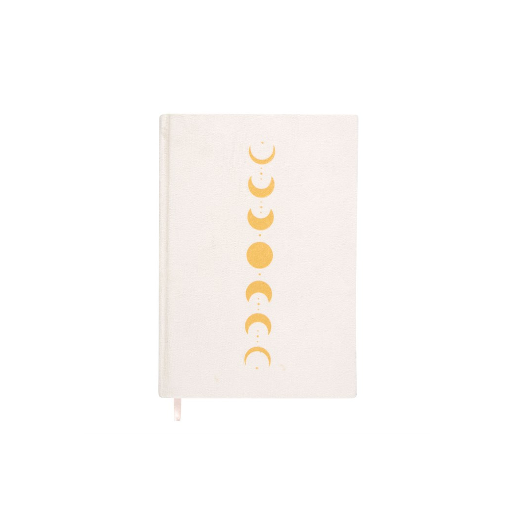 Moon Phase Velvet A5 Notebook 🇬🇧