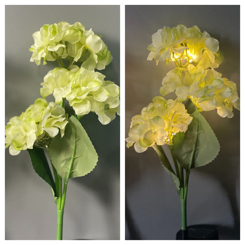 Solar Hydrangea Lights Floor Outlet Outdoor Garden Decorative Lights 🇨🇳