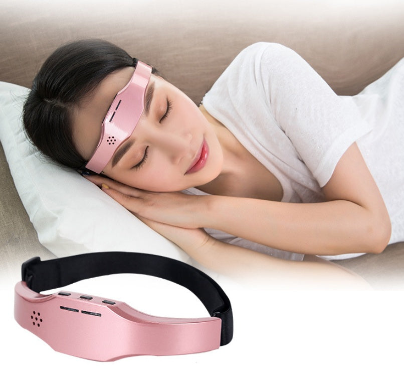 Head Massager Wireless Stress Relief Brain Massage Helmet Unisex Sleep Therapy Device 🇨🇳