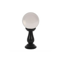 Small Clear Crystal Ball on Stand 🇬🇧